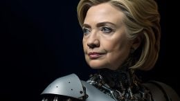 Hillary Clinton AI Robot Concept