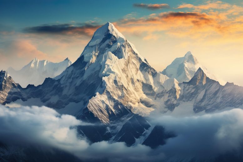 Himalayas Mountain Illustration