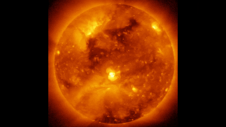 Hinode überwacht ringförmige Sonnenfinsternis