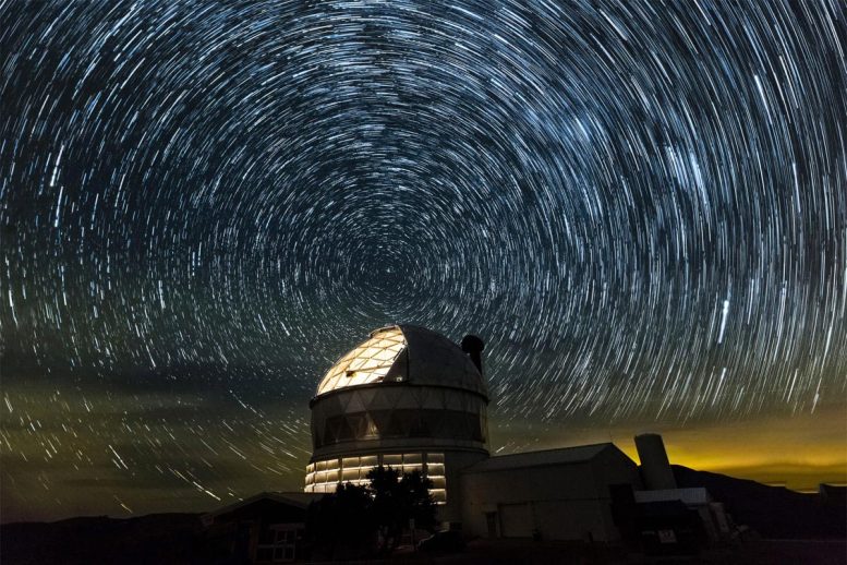 Hobby-Eberly Telescope Night Sky