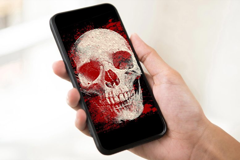 Holding Phone Death Concept