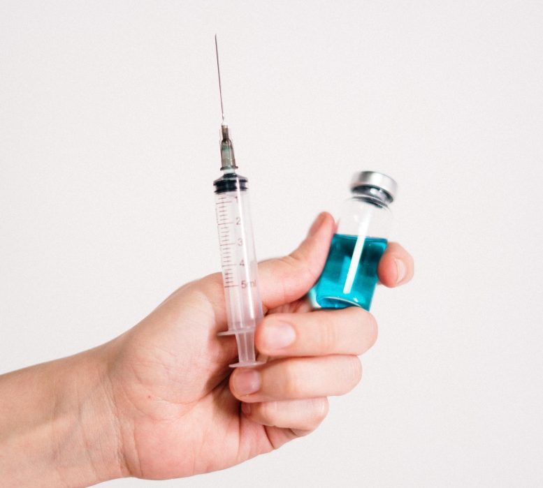 Holding Vaccine