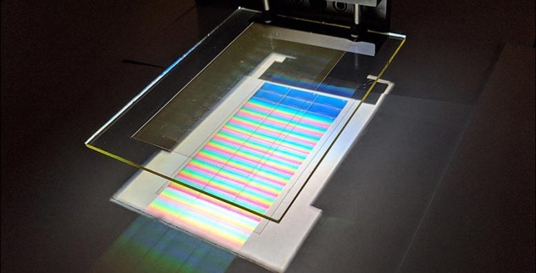 Holographic Light Collector Solar Cells