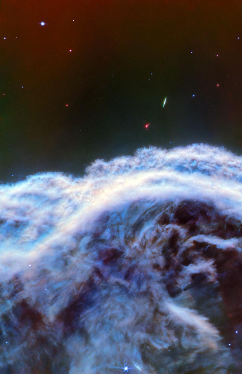 Horsehead Nebula (Webb MIRI Image)