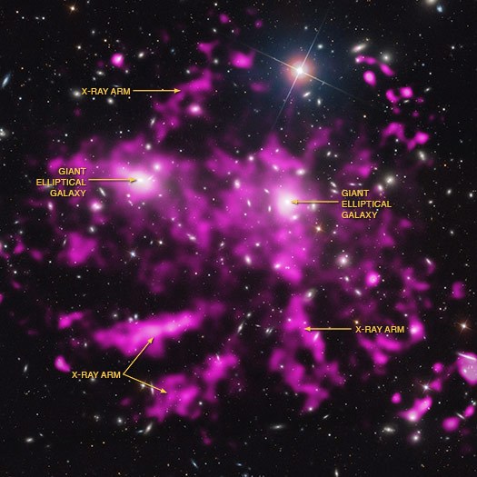 Hot Gas Discovered in the Coma Cluster of Galaxies