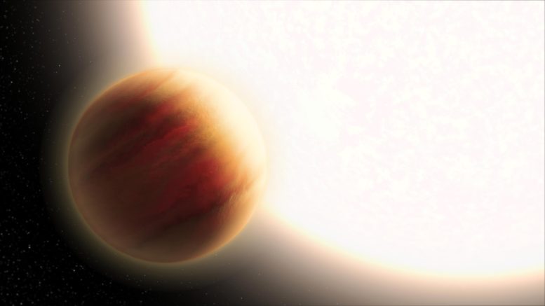 Exoplaneta caliente Júpiter