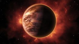 Hot Jupiter Exoplanet Art Illustration