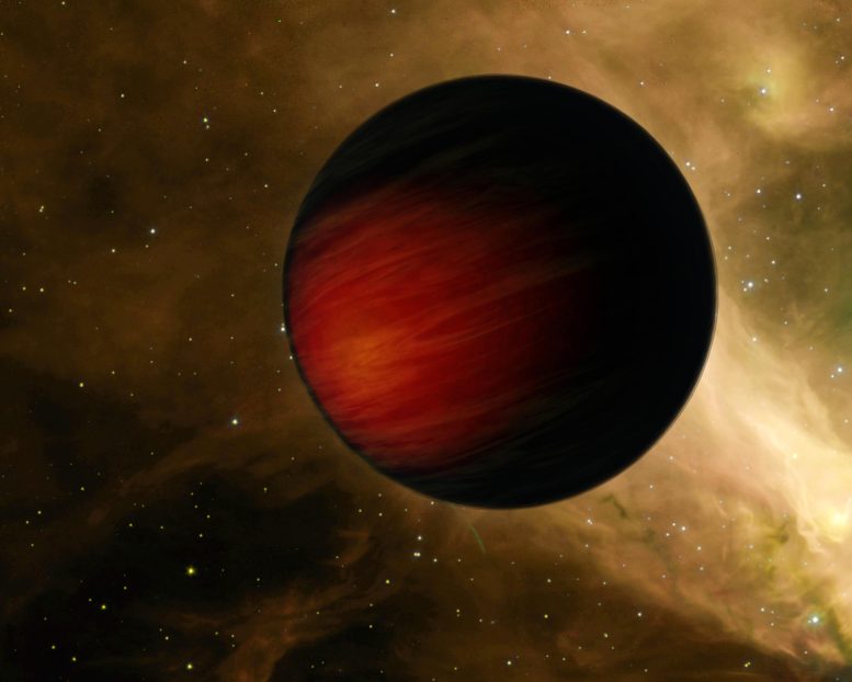 Hot Jupiter Exoplanet Artist's Concept