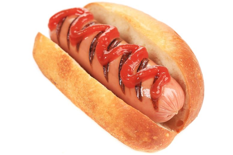 Hotdog With Ketchup