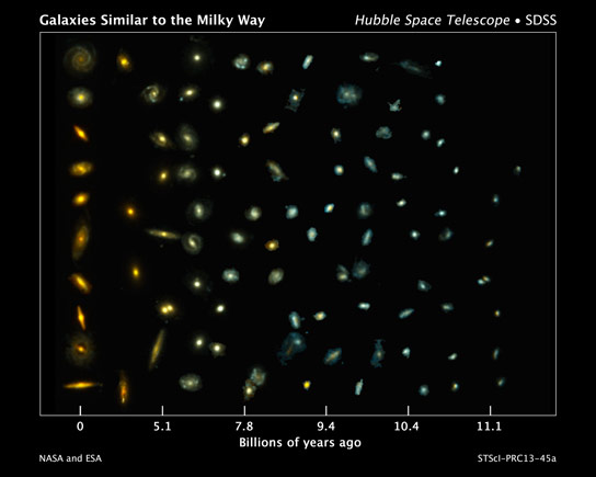 How Milky Way Like Galaxies Have Evolved