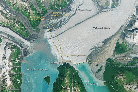 Hubbard Glacier Image