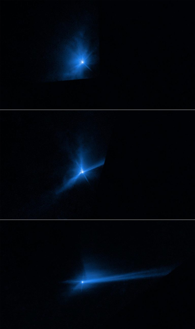 Hubble Movie of DART Asteroid Impact Debris Reveals Surprising and ...