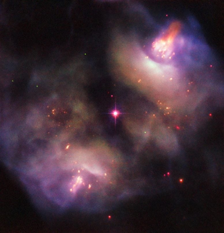 Hubble Captures Dynamic Dying Star
