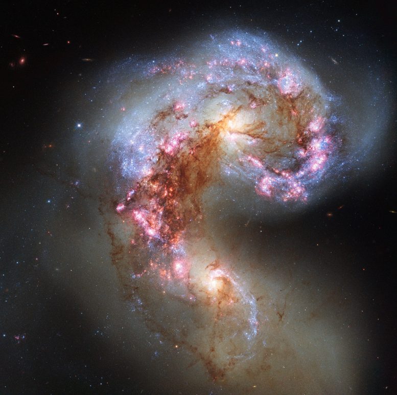 Hubble Captures the Best Ever Image of the Antennae Galaxies