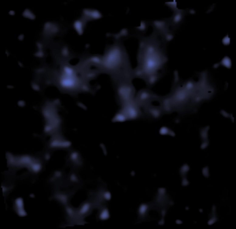 Hubble Dark Matter Map