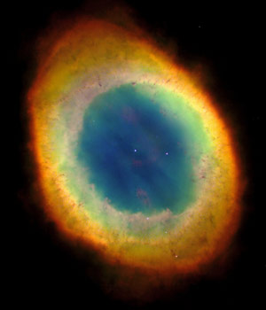 Hubble Discovers the True Shape of the Ring Nebula