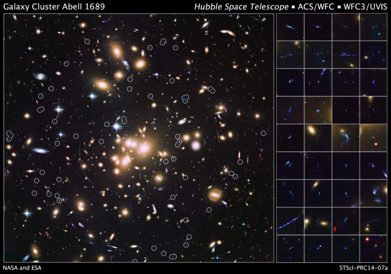  Hubble Finds 58 Remote Galaxies