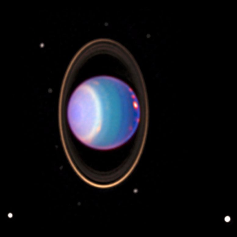 Hubble Finds Many Bright Clouds on Uranus