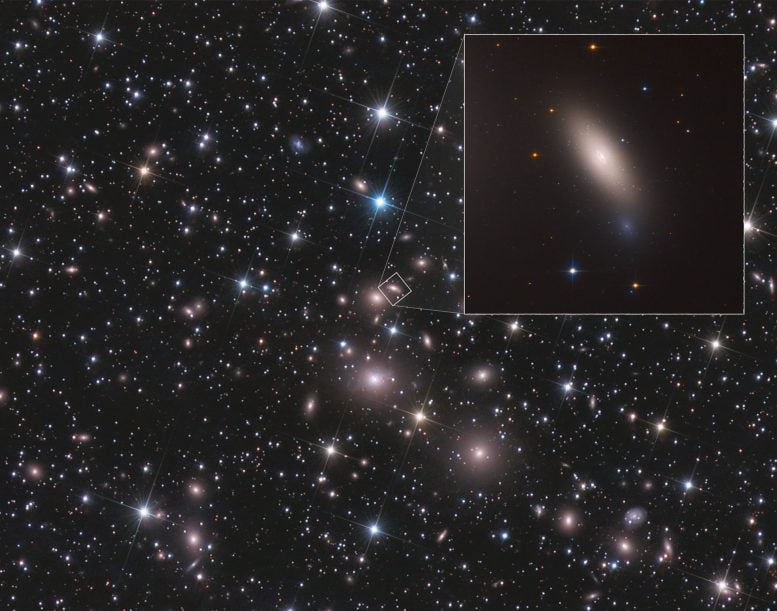 Hubble Finds Relic Galaxy Close to Home