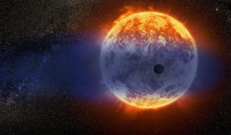 Hubble Finds a Fast Evaporating Exoplanet
