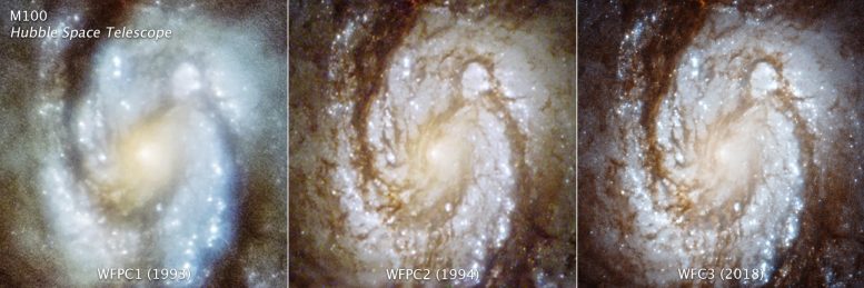 Hubble Galaxy M100 Fix