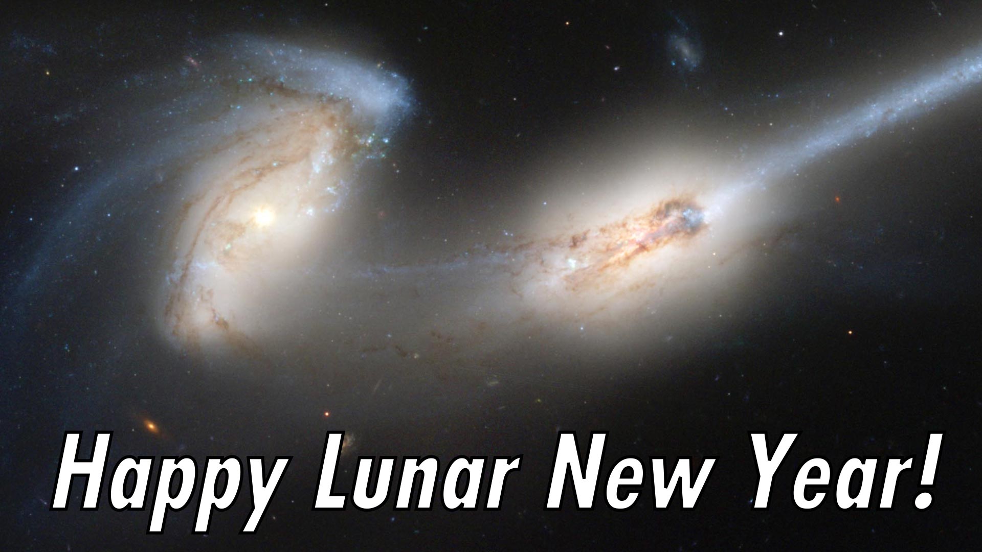 Happy Lunar New Year From the Hubble Space Telescope [Video]1920 x 1080