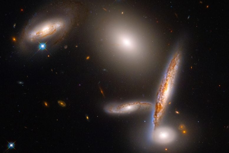 Hubble Hickson Compact Group 40