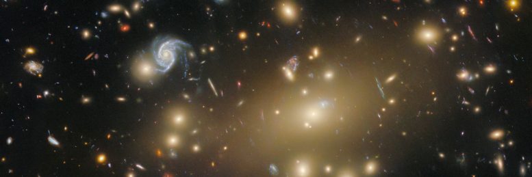 Hubble Image of Abell 209 Galaxy Cluster