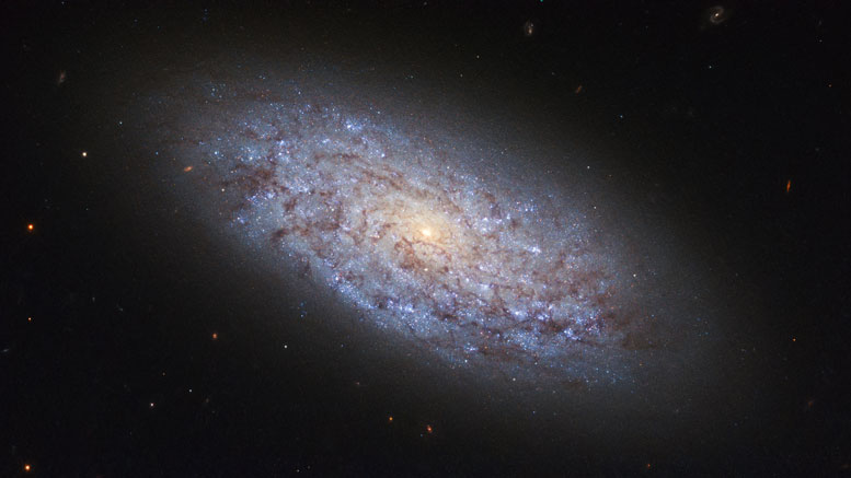 Hubble Image of Dwarf Galaxy NGC 5949