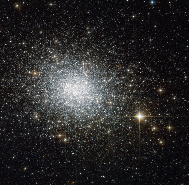 Hubbble Image of Globular Cluster NGC 121
