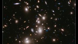 Hubble Image of Massive Galaxy Cluster Abell 2744
