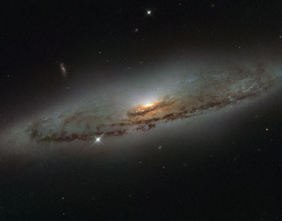 Hubble Image of Spiral Galaxy NGC 4845