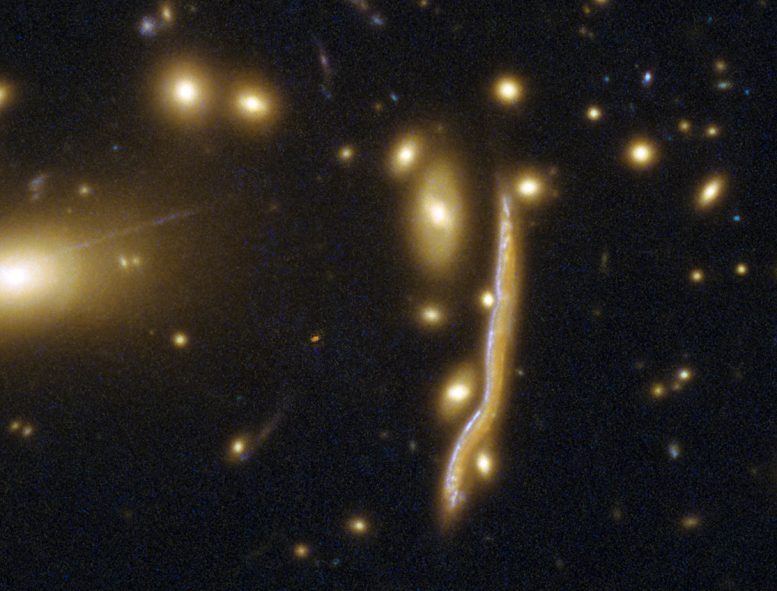 Hubble Image of the Comic Snake