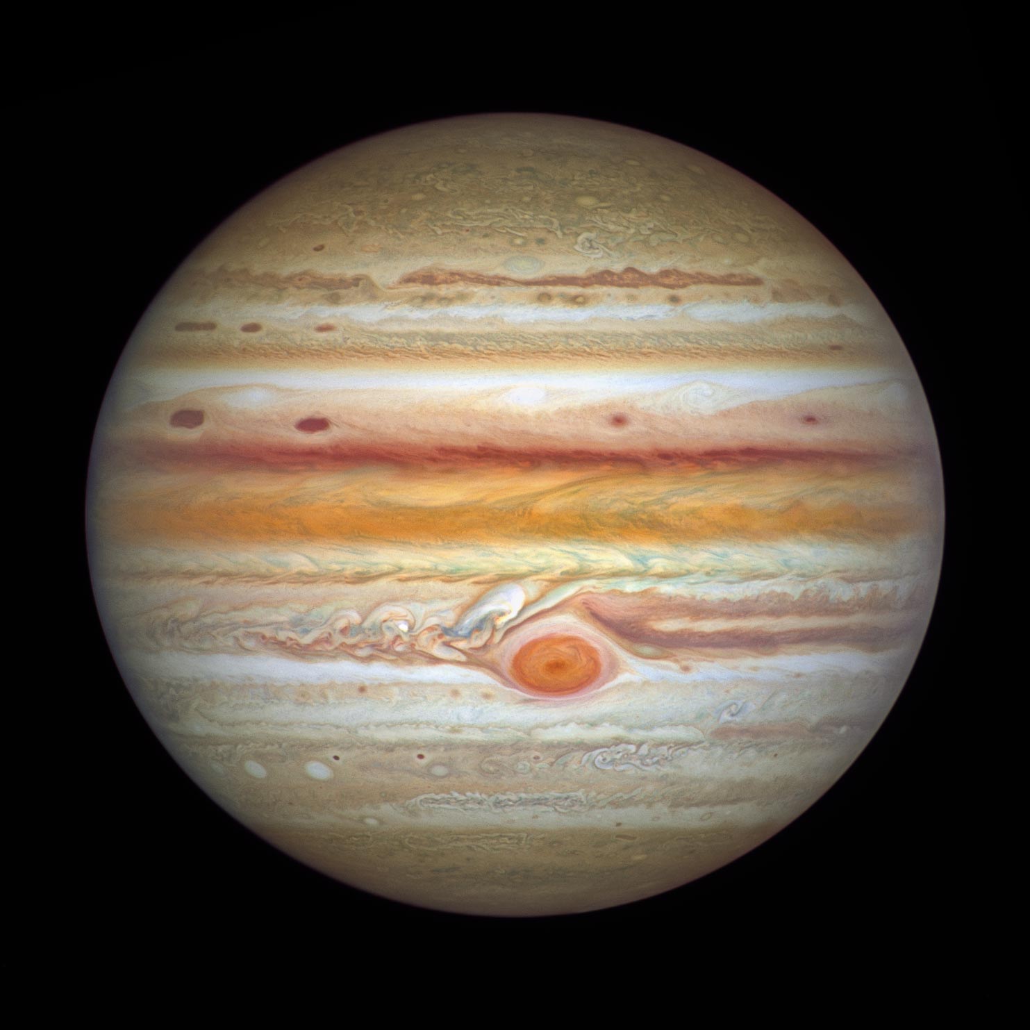 Great Red Spot Planet Jupiter Surface Great Red Spot Planet Jupiter Surface
