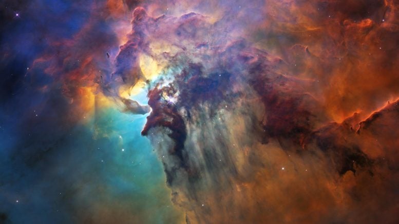 Hubble Lagoon Nebula Crop