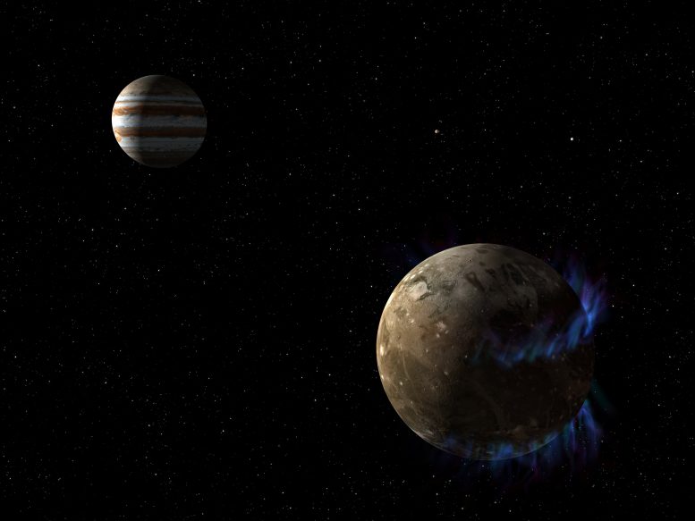Hubble Observations Suggest Underground Ocean on Jupiter's Largest Moon