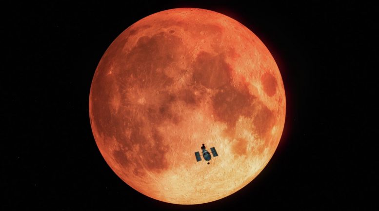 Hubble Observes the Total Lunar Eclipse