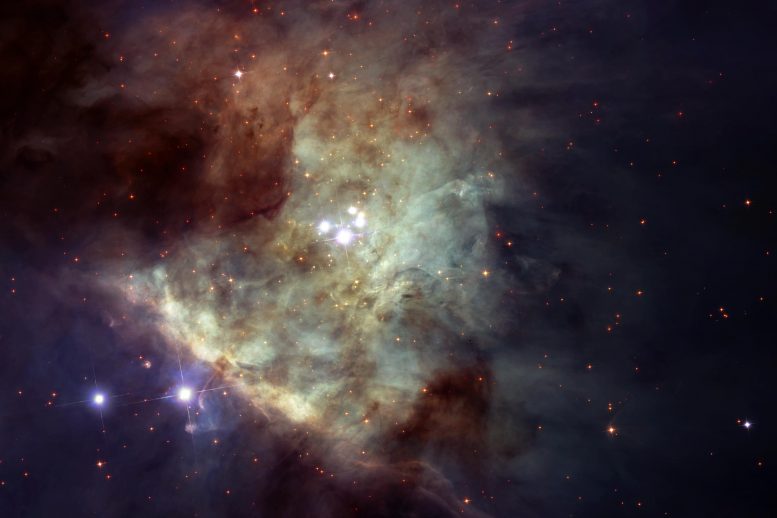 Hubble Orion Bar