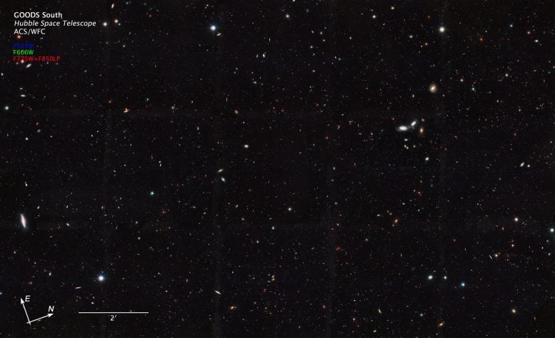 Hubble Reveals Observable Universe Contains 10 Times More Galaxies Than Previously Thought