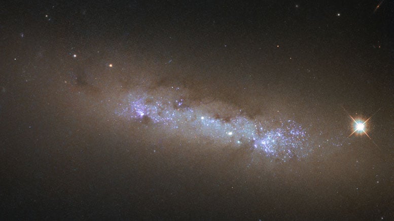 Hubble Sees Spiral Galaxy NGC 4248