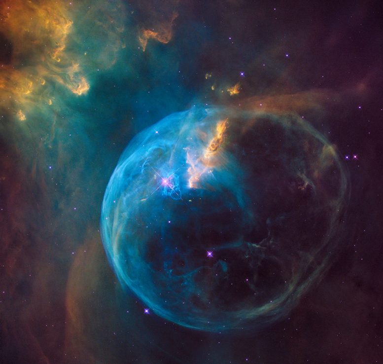 Hubble Sees a Star ‘Inflating’ a Giant Bubble