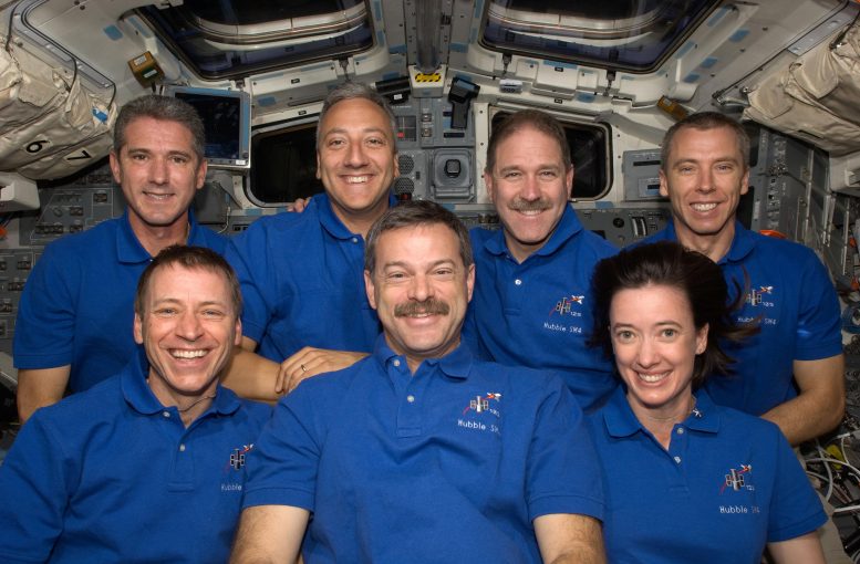 Hubble Servicing Mission 4 Space Shuttle Crew