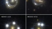 Hubble Snapshots Massive Galaxy Background Quasar