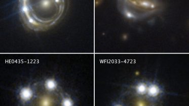 Hubble Snapshots Massive Galaxy Background Quasar