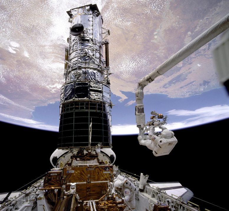Hubble Space Telescope First Servicing Mission