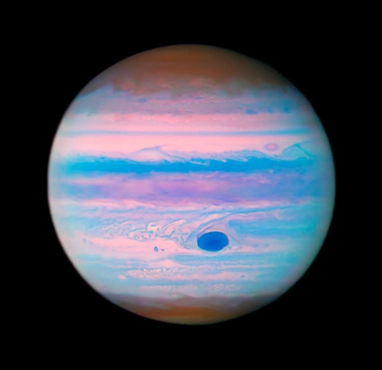 Hubble Space Telescope Ultraviolet View of Jupiter