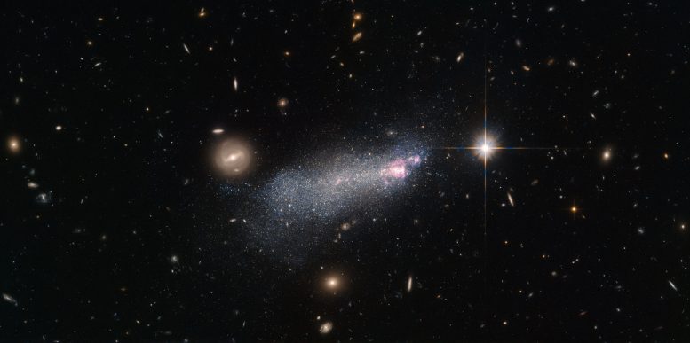 Hubble Space Telescope Views Galaxy SBS 1415+437