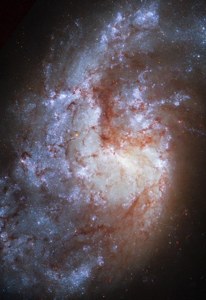 Habla spirālveida galaktika NGC 1385