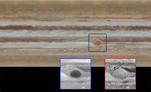 Hubble Spots Changes in Jupiter’s Red Spot