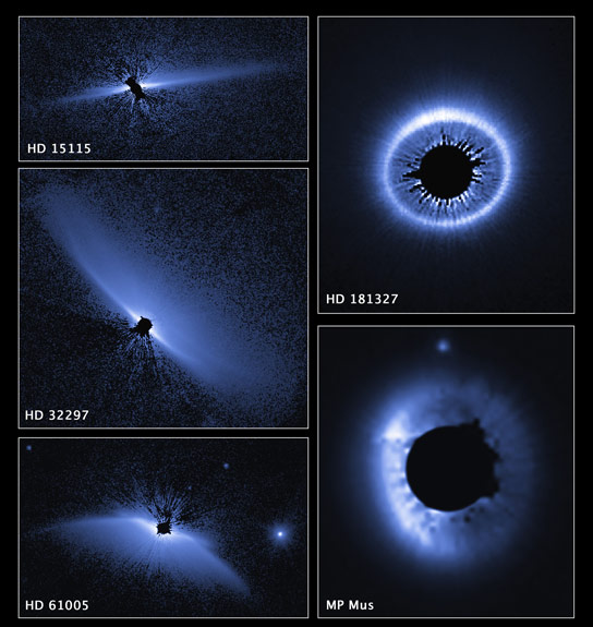 Hubble Survey of Circumstellar Disks